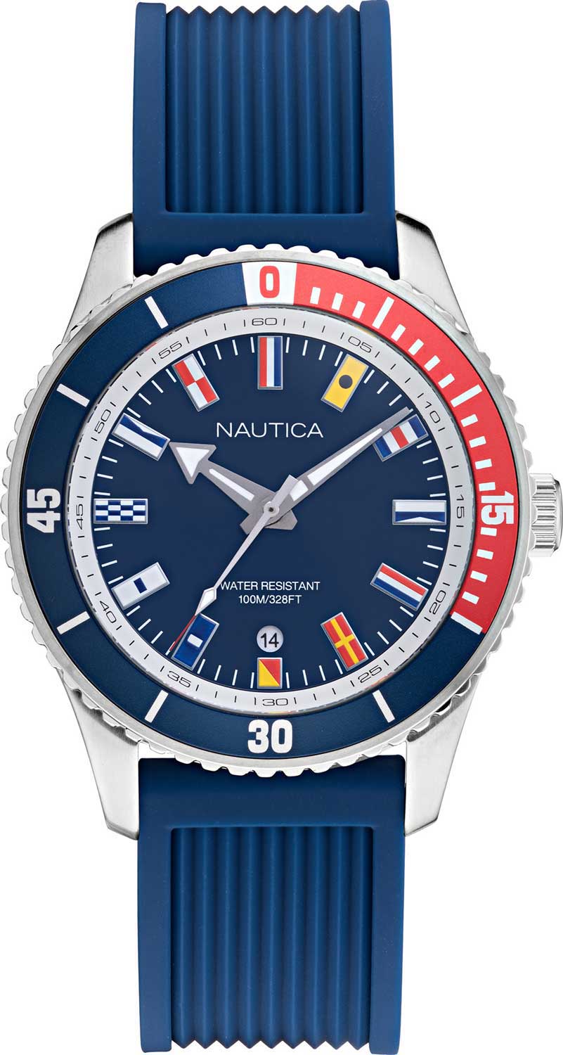 фото Наручные часы мужские nautica nappbs020 синие