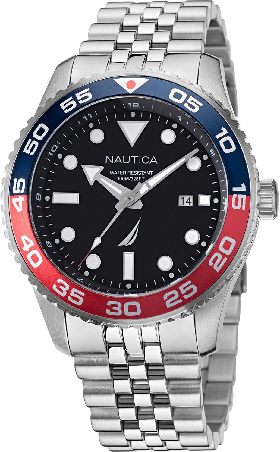 фото Наручные часы мужские nautica nappbf139 серебристые