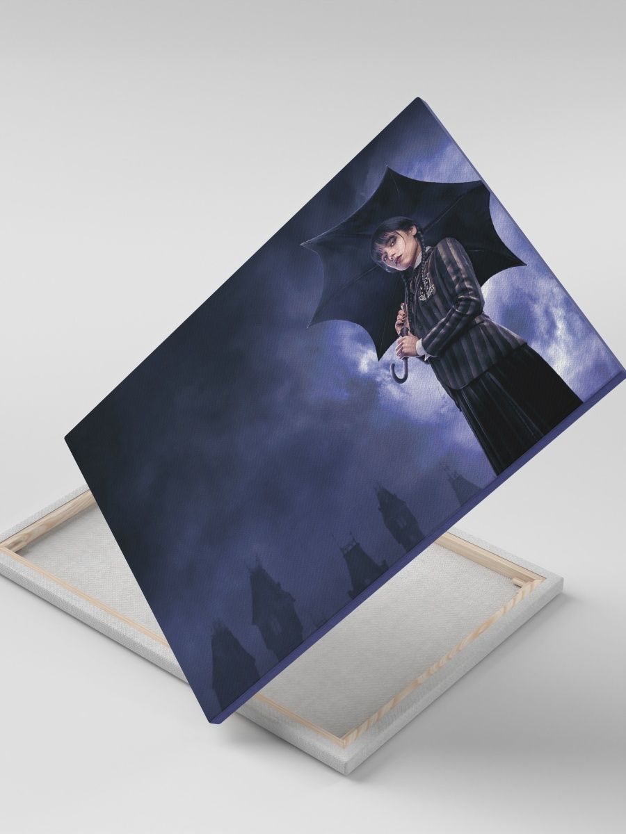 

Картина на холсте СувенирShop Wednesday, Уэнсдэй, Венсдей 30x40, CV-SRWN4/34