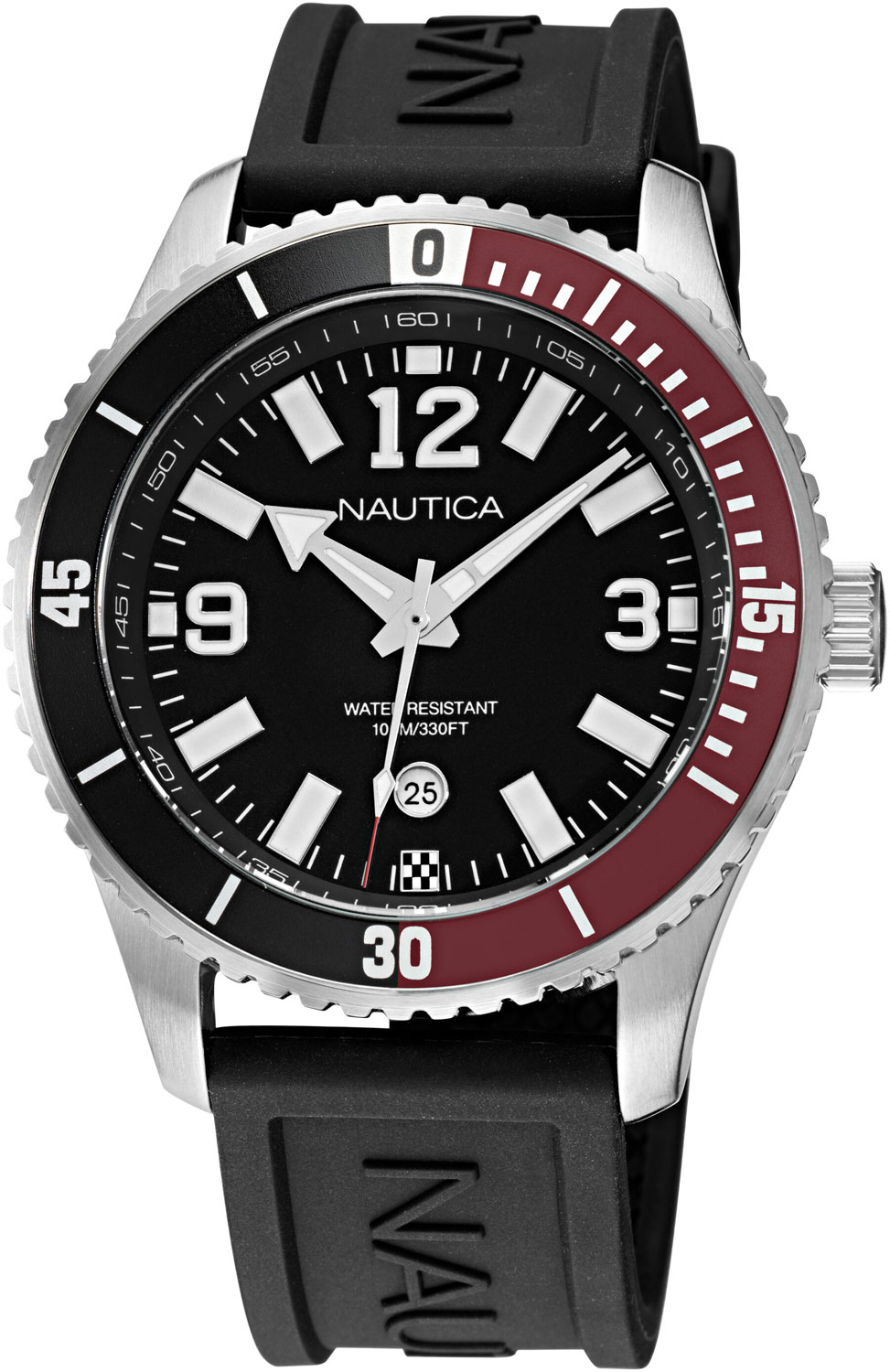 фото Наручные часы мужские nautica nappbs161 черные