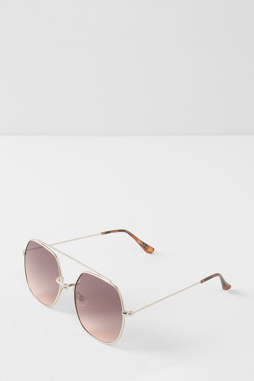 Солнцезащитные очки женские A + MORE 2202 FRANKIE коричневые