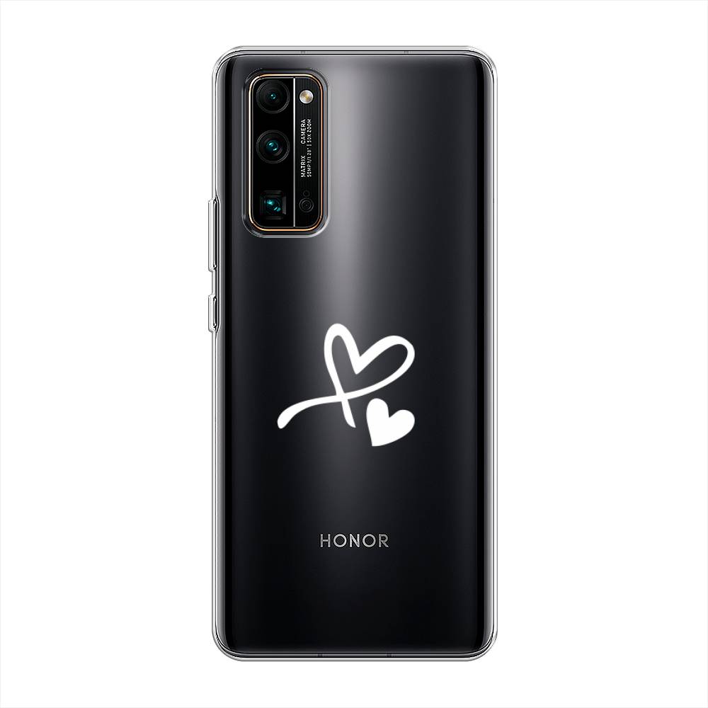 

Чехол Awog на Honor 30 Pro Plus "Сердечко минимализм", Белый, 612250-6