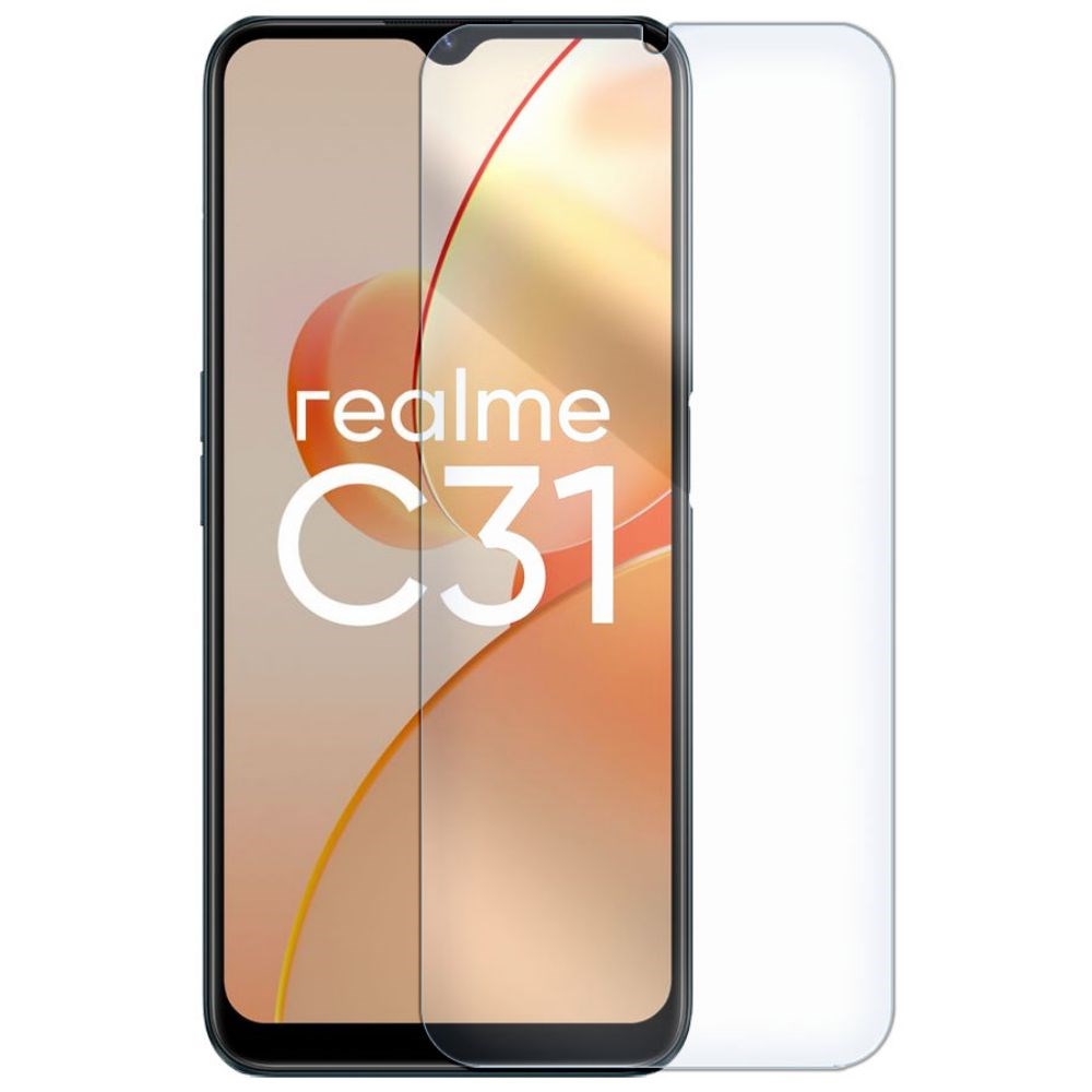 

Стекло защитное гибридное Krutoff для Realme C31