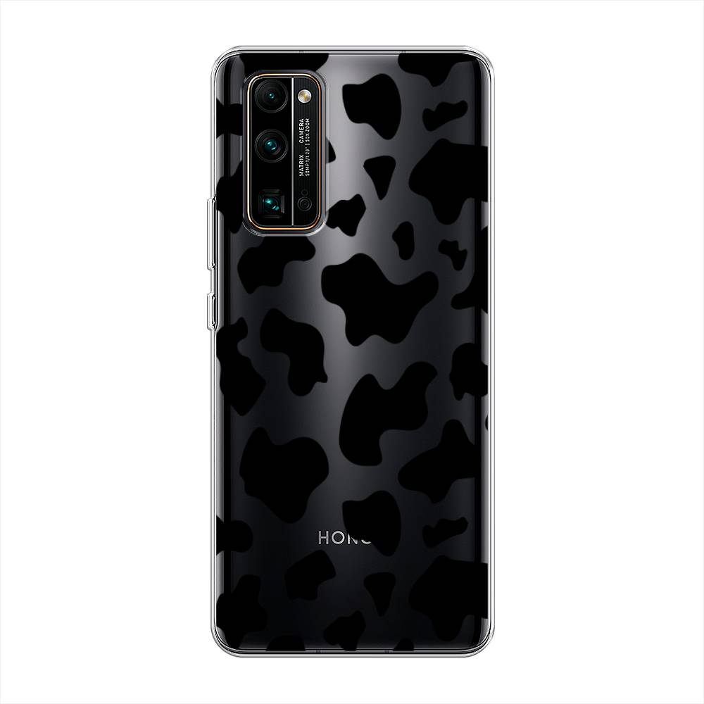 

Чехол Awog на Honor 30 Pro Plus "Пятна коровы черные", Черный, 612250-2