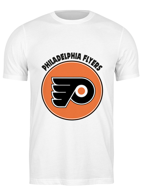 

Футболка мужская Printio Philadelphia flyers белая S, Белый, Philadelphia flyers