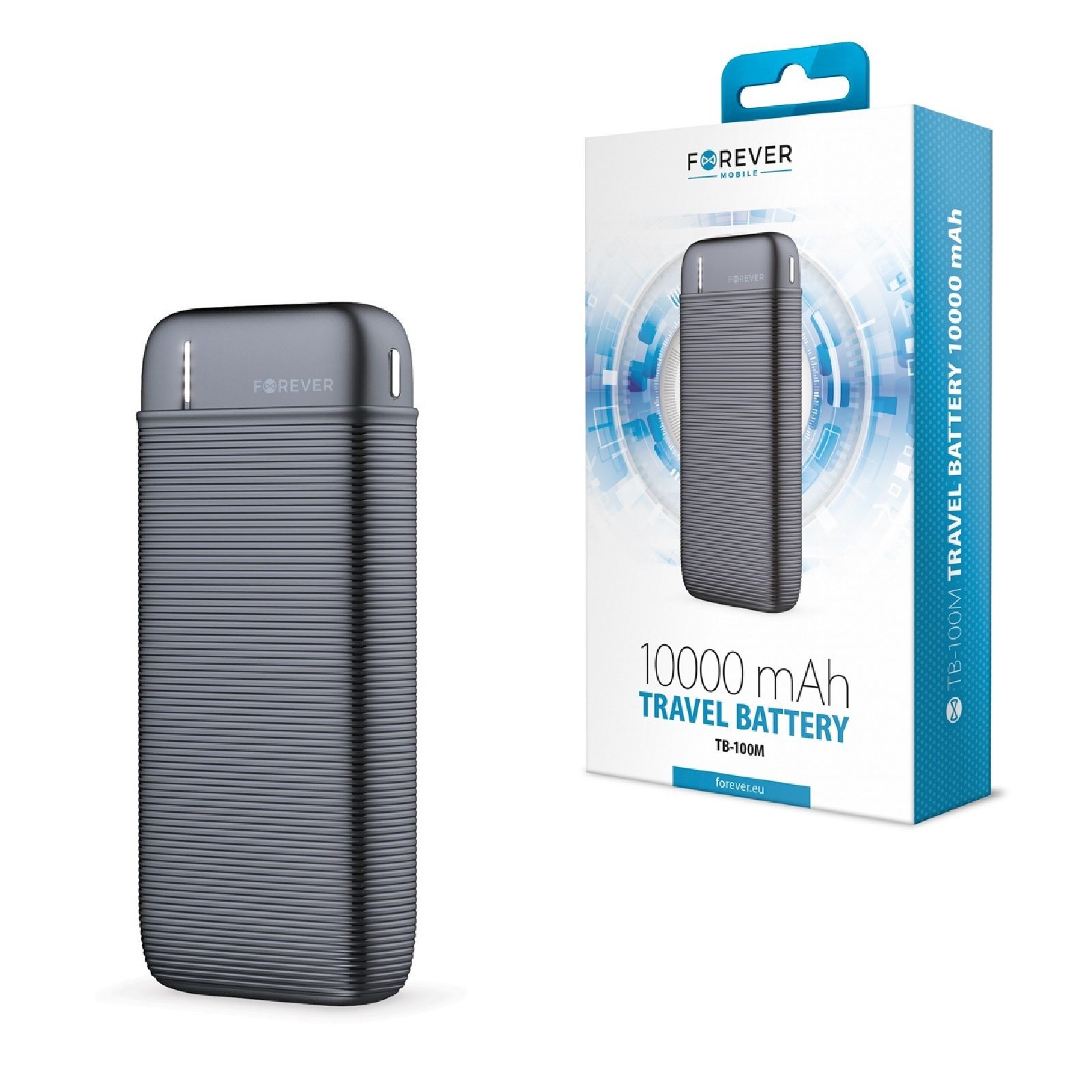 фото Внешний аккумулятор power bank forever 10000 mah tb-100m black