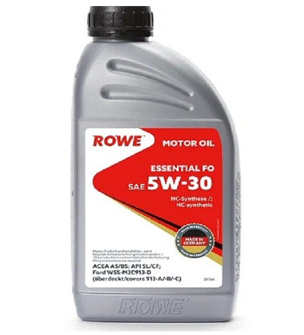 фото Rowe масло rowe 5/30 essential fo a5/b5, sl/cf синтетическое 1 л