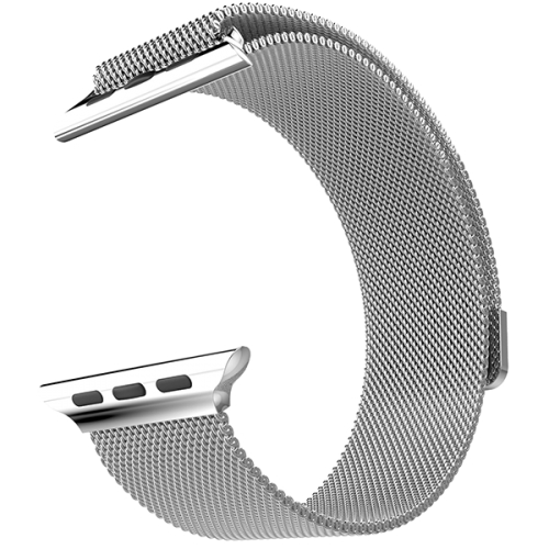 

Ремешок Apple Watch 42mm Activ Silver Metal Mesh 55170, 55170