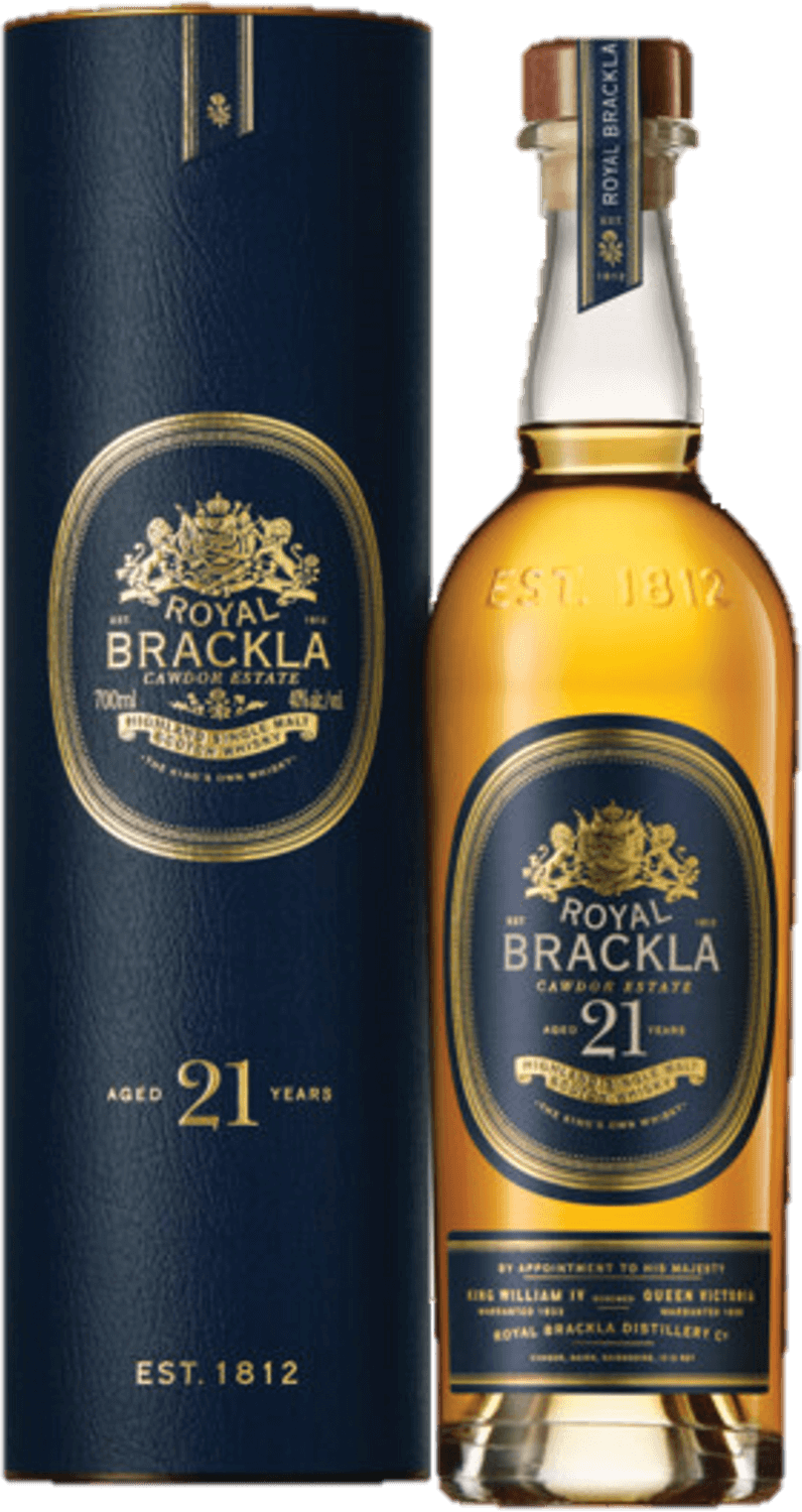

Виски Royal Brackla 21 y.o. Highland single malt scotch whisky (gift box)