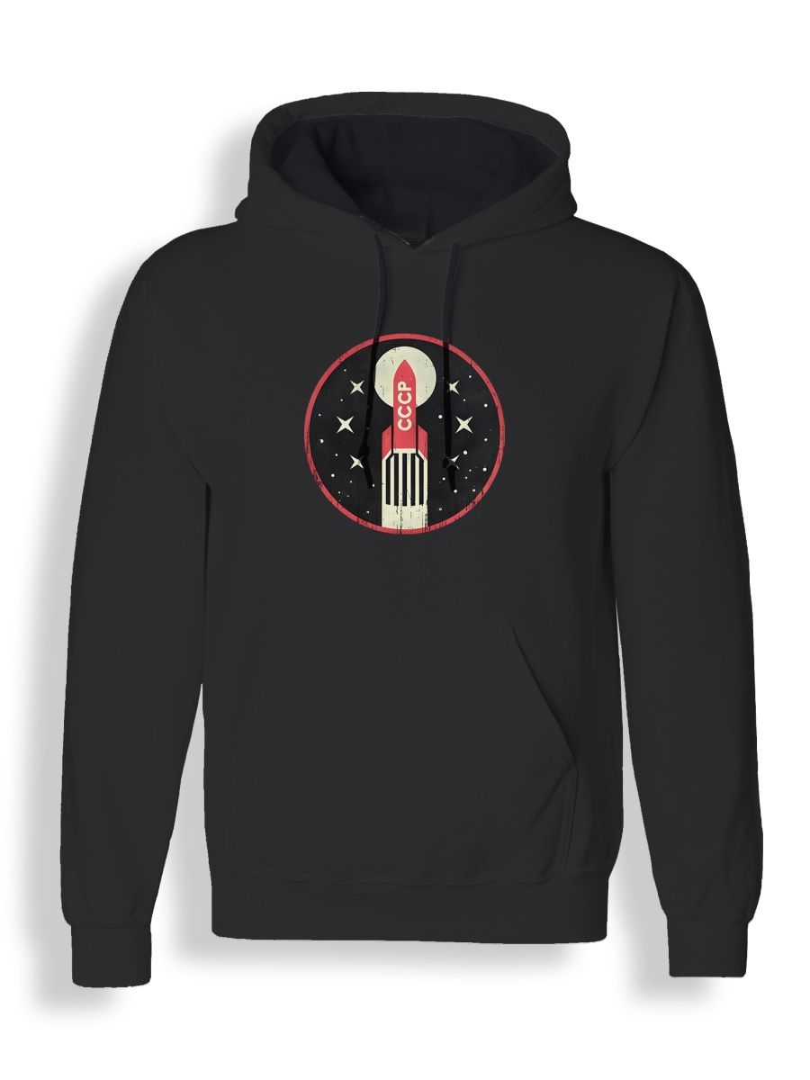 

Худи унисекс СувенирShop Космос/СССР/Буран/Космонавт 3 черное M, Черный, "Космос/СССР/Буран/Космонавт" 3