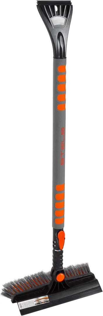 

Щётка сметка для снега со скребком телескопическая 900 мм, Черный;серый;оранжевый