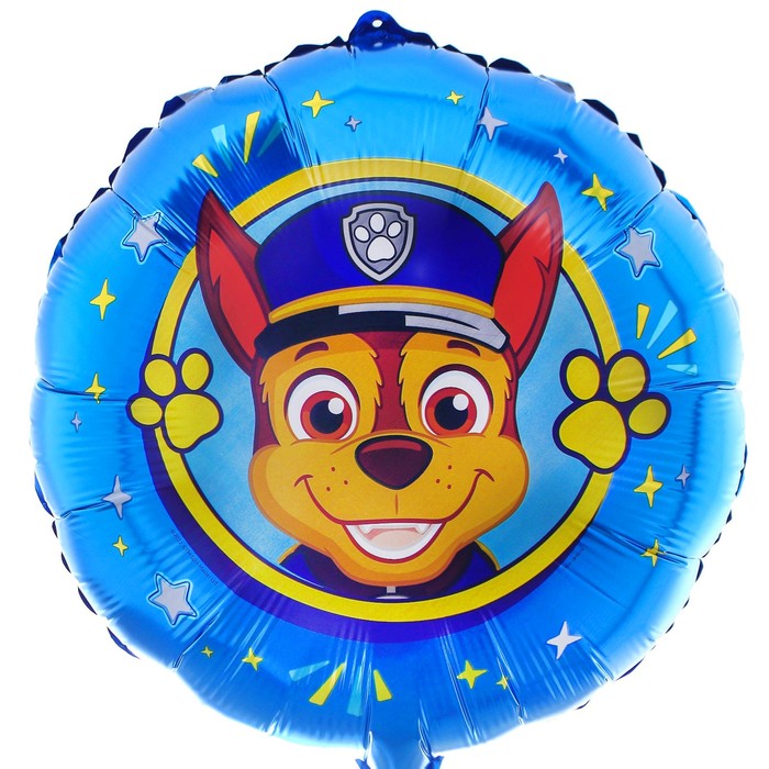 

Шар фольгированный "Гончик", Paw Patrol, Синий
