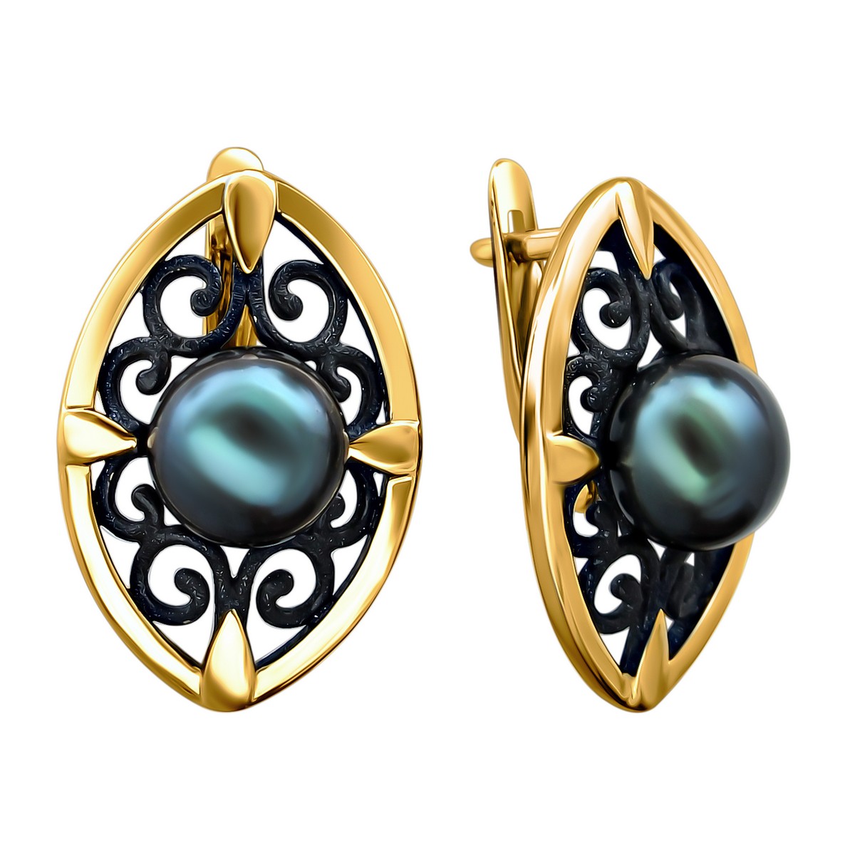 

Серьги из серебра с жемчугом DeFleur С20С35839Y2BЭП, С20С35839Y2BЭП