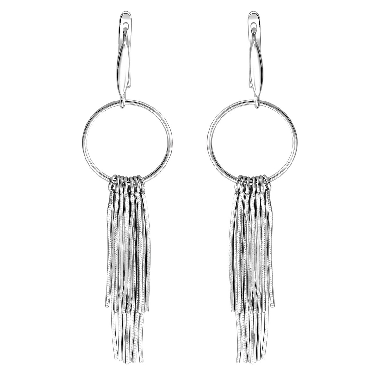 

Серьги подвески из серебра Эстет Т4С05029876, Т4С05029876
