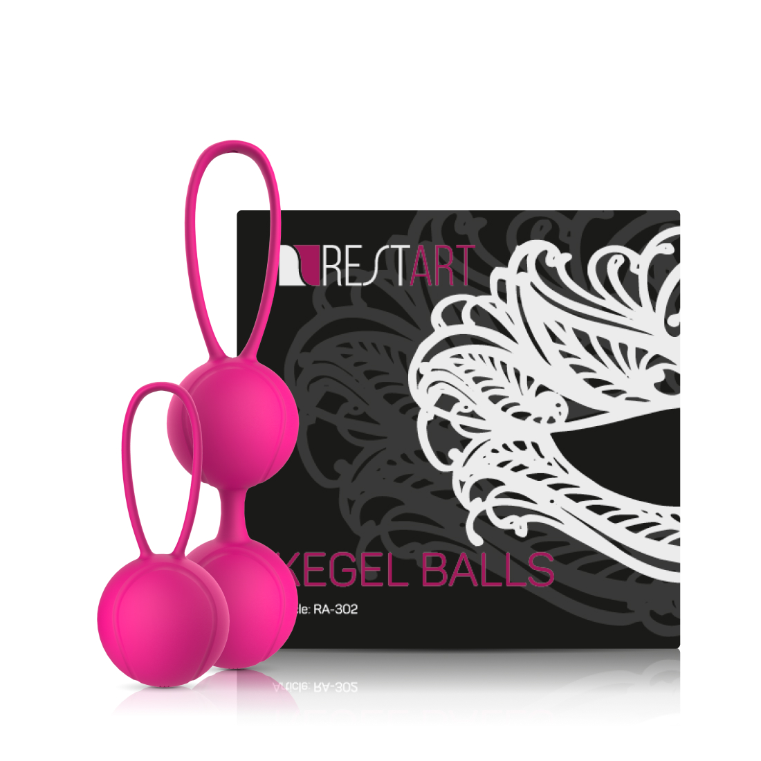 фото Вагинальные шарики restart kegel balls ra-302 3 шт розовый