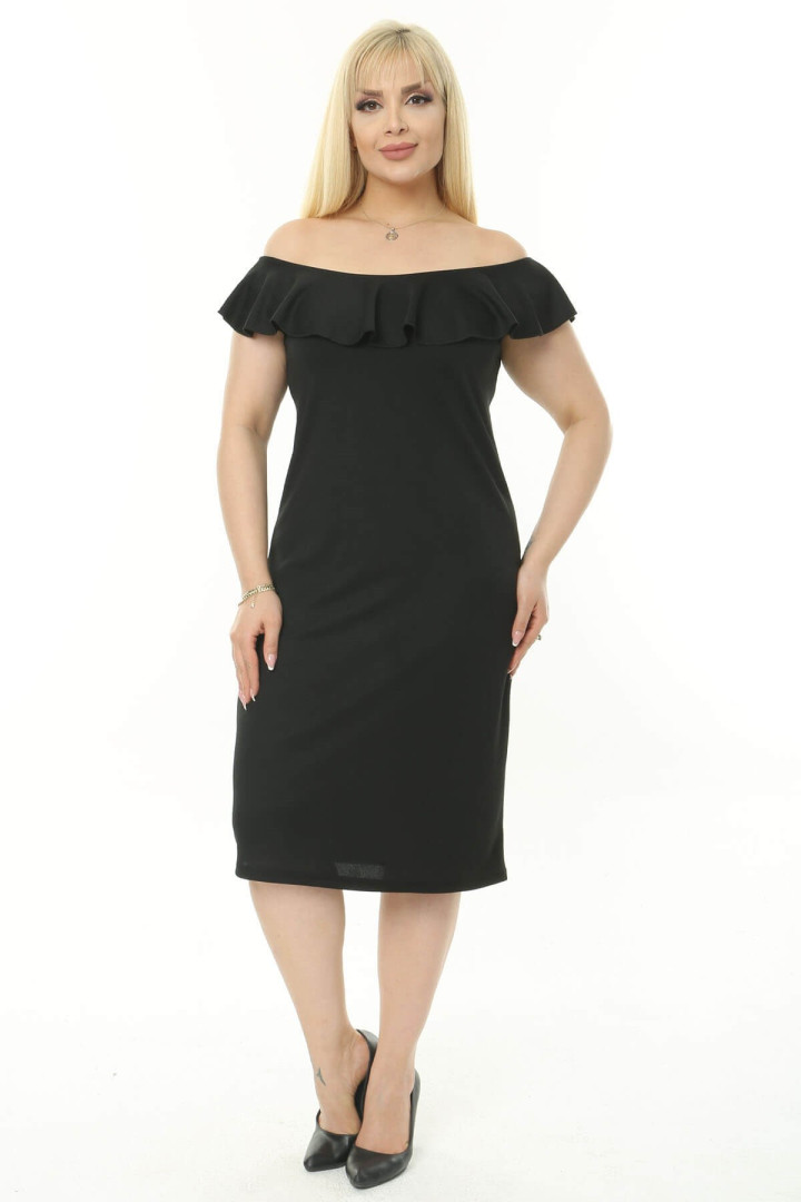 

Платье женское Mooi XXL 1312 черное 42-44 EU, 1312