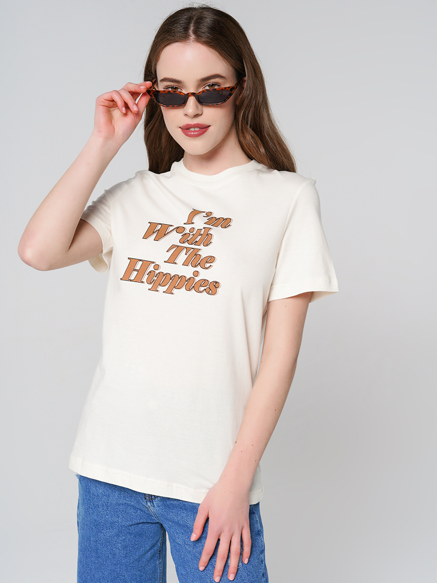 

Футболка женская ТВОЕ 92922 бежевая XS, 92922