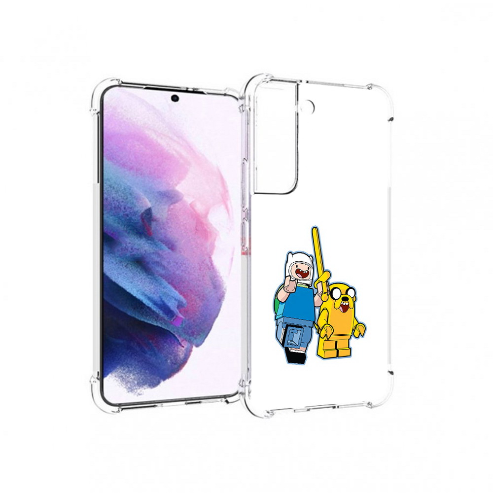 

Чехол MyPads Tocco для Samsung Galaxy S22 время приключений лего (PT194926.508.274), Прозрачный, Tocco