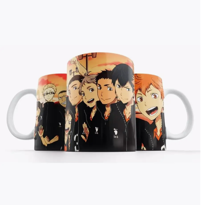 

Кружка с принтом Аниме Haikyuu Волейбол, Кружка Аниме Haikyuu (Волейбол)