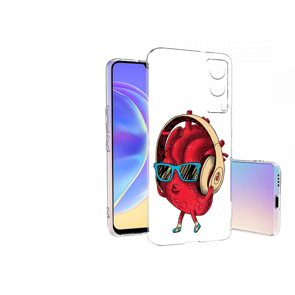 

Чехол MyPads Tocco для Vivo V21E слушай сердце (PT161736.380.609), Прозрачный, Tocco