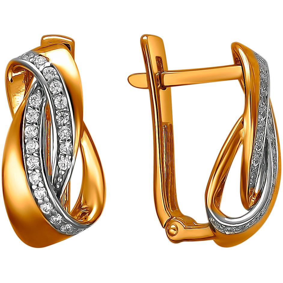 

Серьги из красного золота Эстет 01С1112589Р, фианит, 01С1112589Р