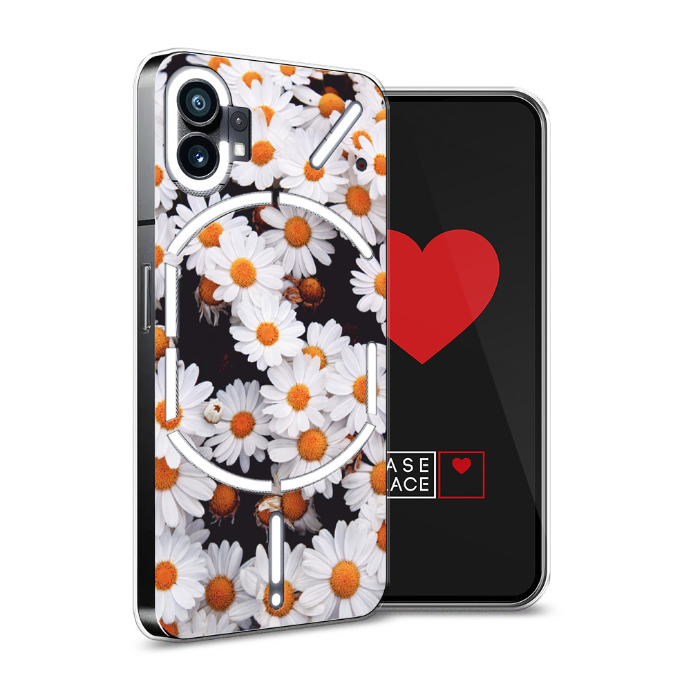 

Силиконовый чехол Awog "Ромашковое поле" для Nothing Phone 1, Разноцветный, 3300150-4