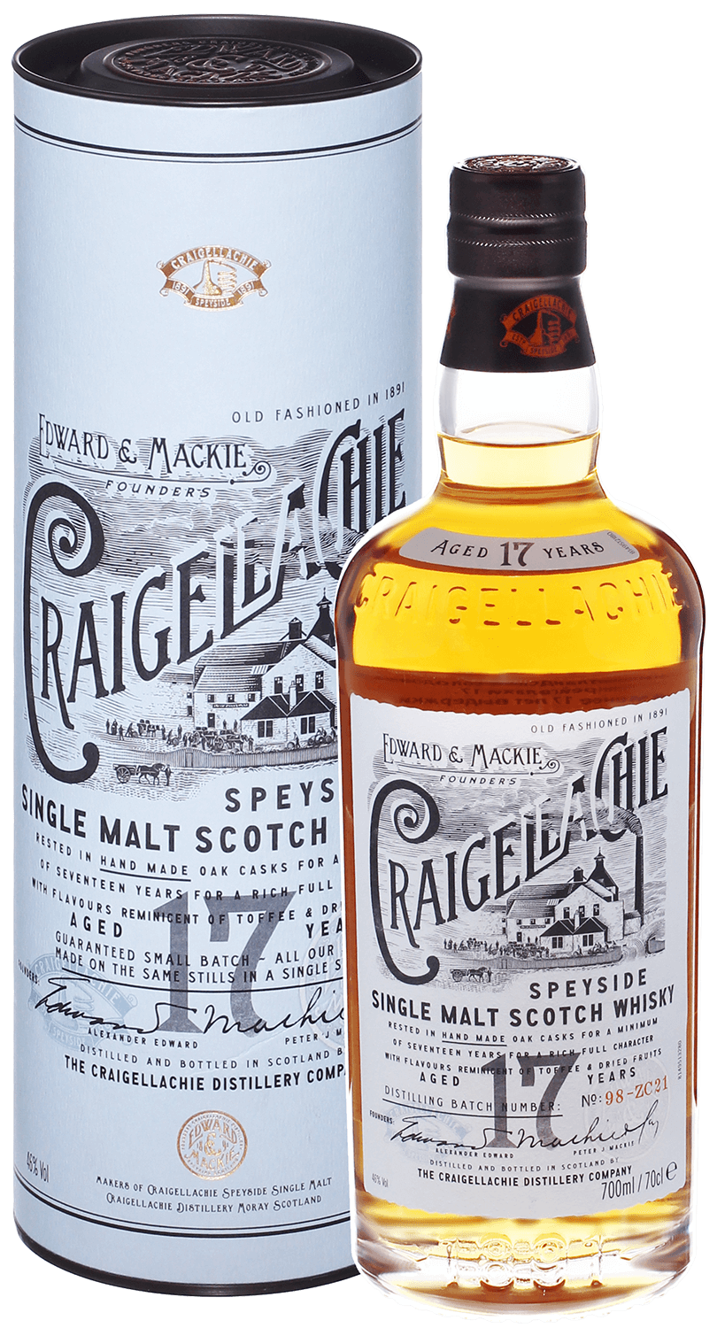 

Виски Craigellachie 17 Years Old Speyside Single Malt Scotch Whisky (gift box)