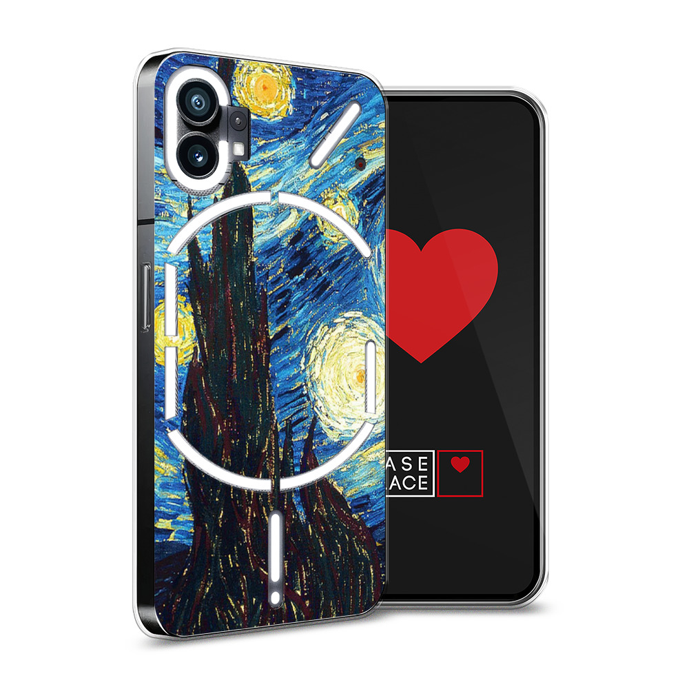 

Силиконовый чехол Awog "Ван Гог Звездная ночь" для Nothing Phone 1, Разноцветный, 3300150-9