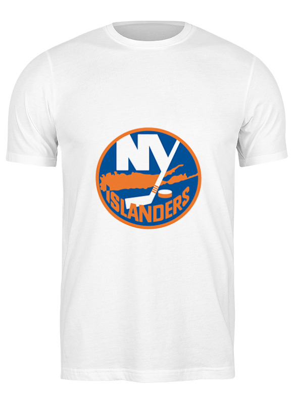 

Футболка мужская Printio New york islanders белая S, Белый, New york islanders