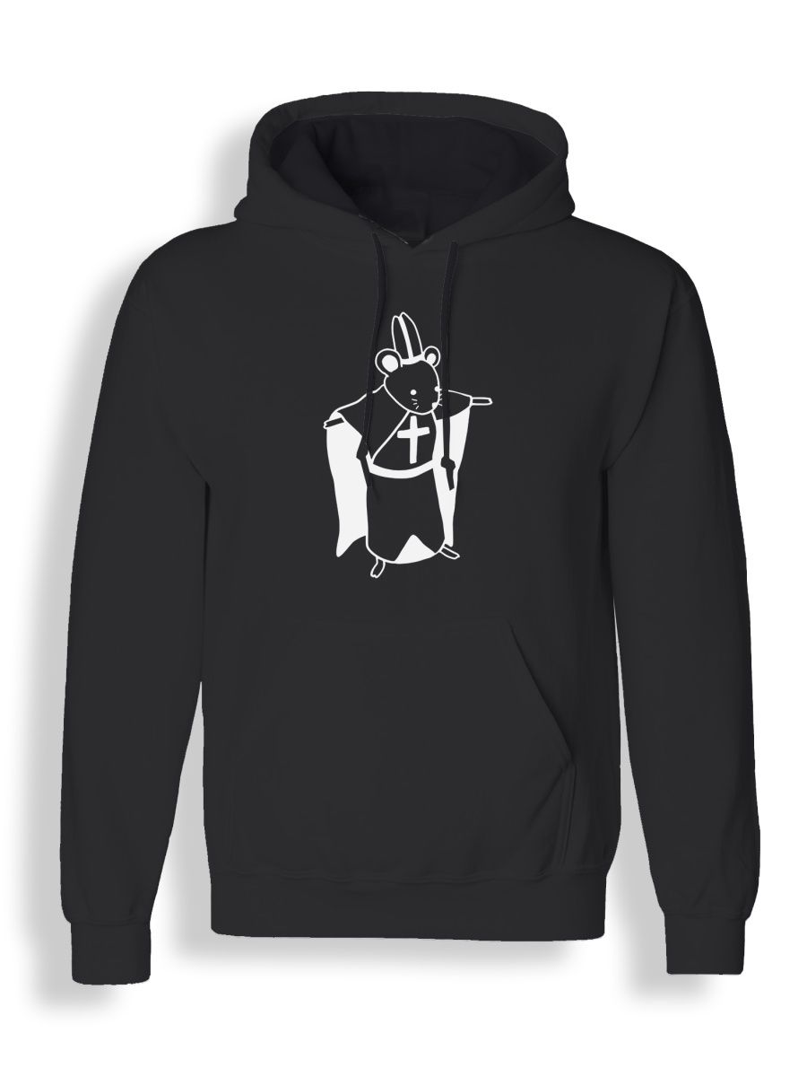 

Худи унисекс СувенирShop Мышь в церкви/Mouse/Church 1 черное M, Черный, "Мышь в церкви/Mouse/Church" 1