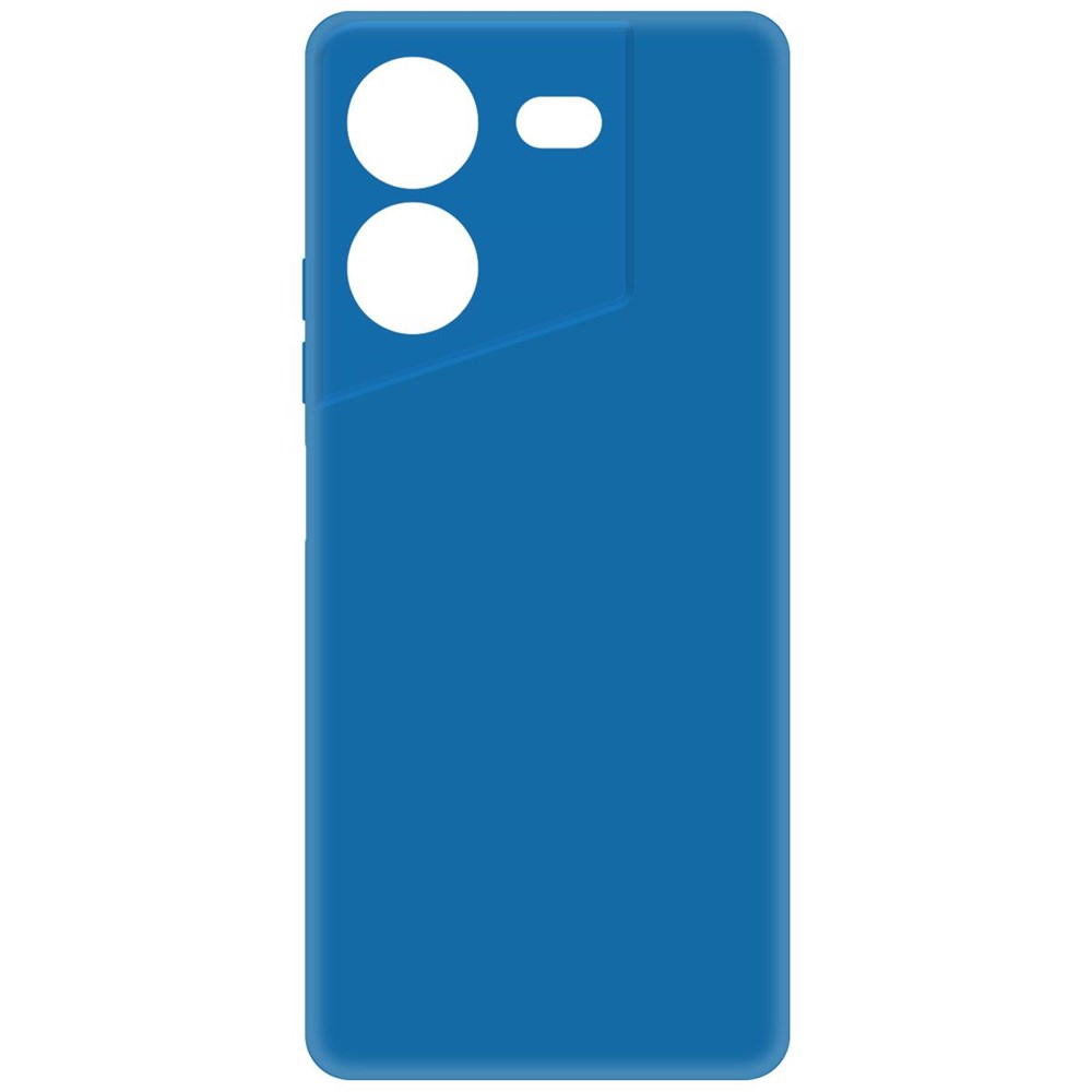 

Чехол-накладка Krutoff Silicone Case для Tecno Pova 5 синий