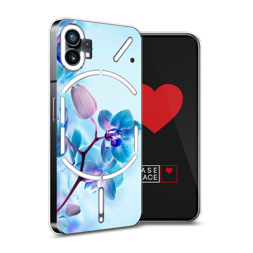 

Силиконовый чехол Awog "Голубая орхидея" для Nothing Phone 1, Голубой, 3300150-8