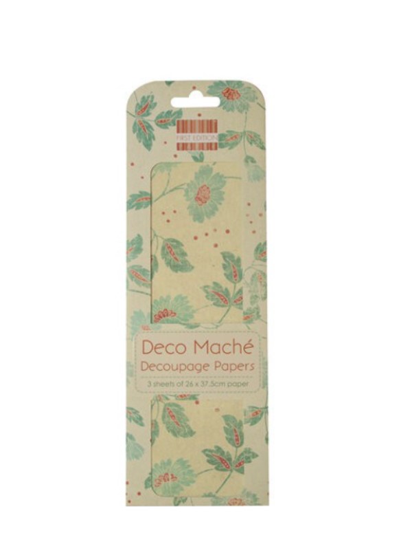 

QTM50 Бумага для декопатча 'Deco Mache' 26х37,5см*3 листа (FEDEC009 БОГЕМНЫЙ ШИК)
