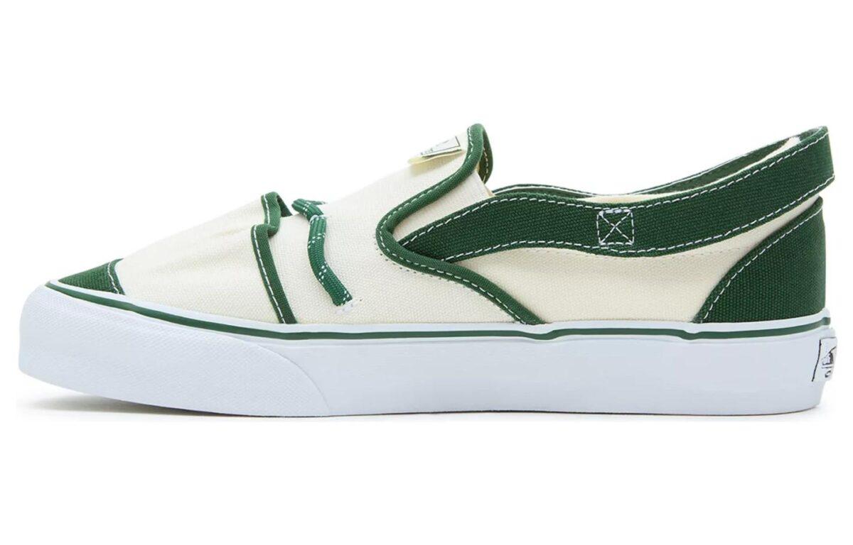 

Слипоны унисекс Vans NICOLE MCLAUGHLIN x Vault белые 42 EU, Белый, NICOLE MCLAUGHLIN x Vault