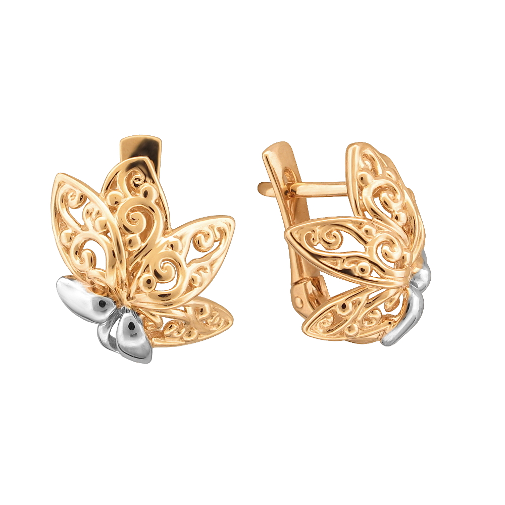 

Серьги из красного золота Эстет 01С0112091Р, 01С0112091Р