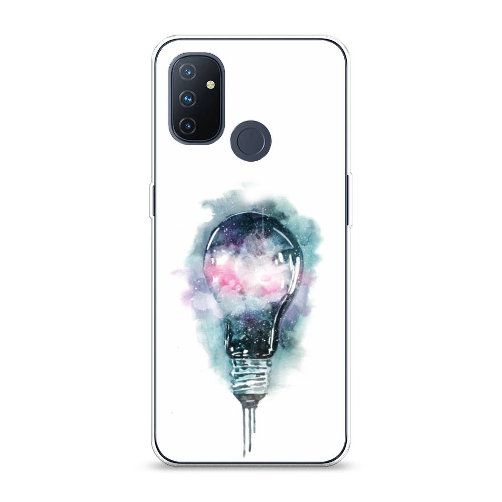

Чехол на OnePlus Nord N100 "Волшебная лампа", Белый;серый, 152450-4