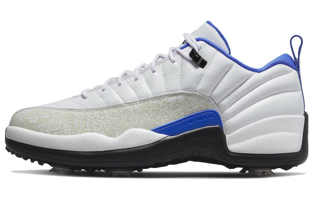 

Кроссовки унисекс Jordan Air Jordan 12 Low Golf NRG P22 Laser белые 41 EU, Белый, Air Jordan 12 Low Golf NRG P22 Laser