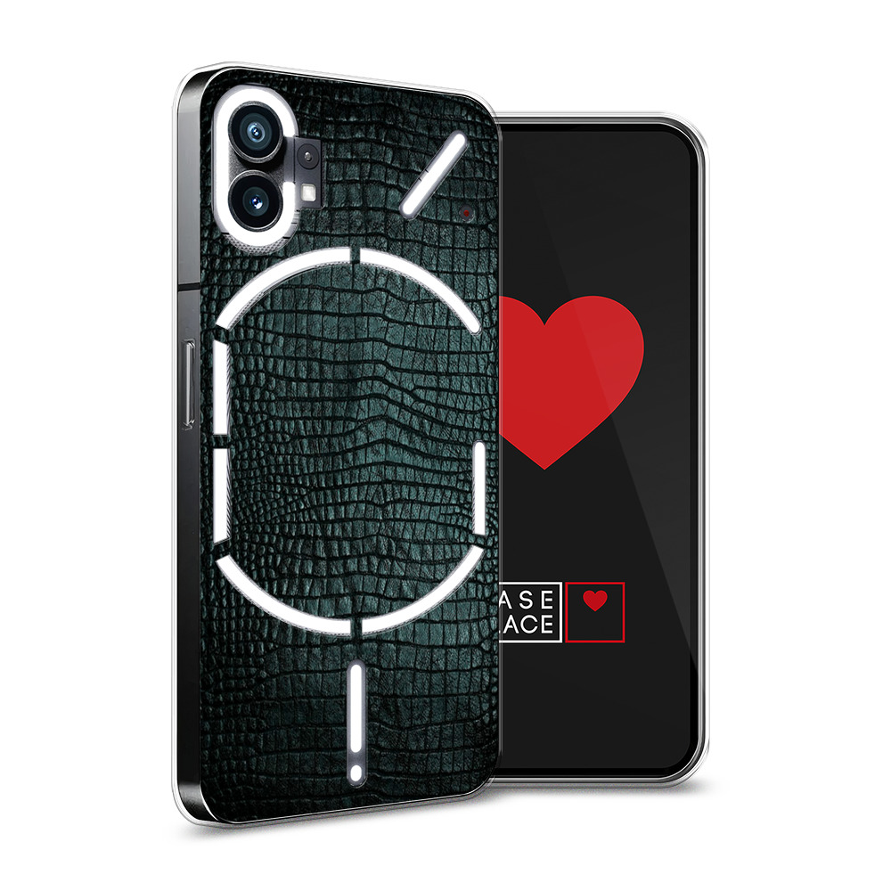 

Силиконовый чехол Awog "Черная змея" для Nothing Phone 1, Черный, 3300150-3