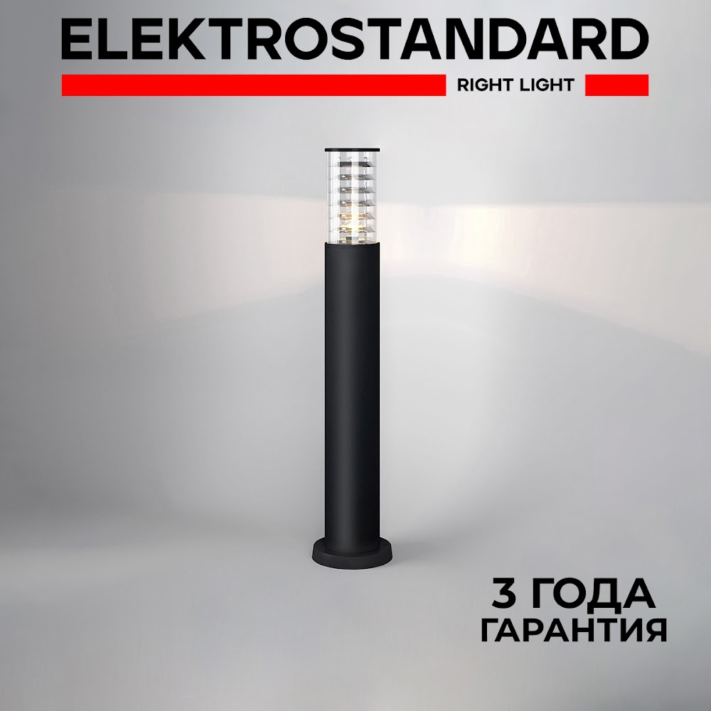 

Уличный ландшафтный светильник Elektrostandard Strada 1507 Techo Е27 IP54 черный, TECHNO 1507