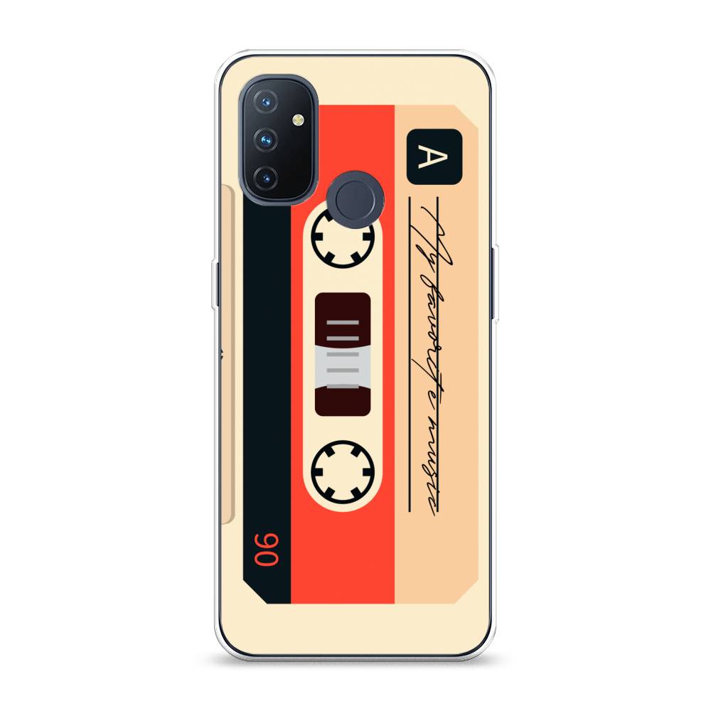 

Чехол на OnePlus Nord N100 "Бежевая кассета", Черный;красный;бежевый, 152450-6