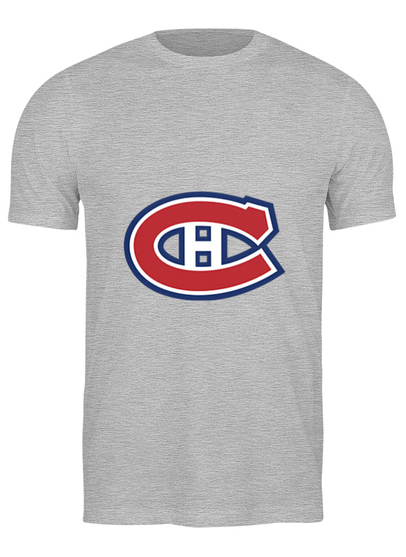 

Футболка мужская Printio Montreal canadiens серая S, Серый, Montreal canadiens