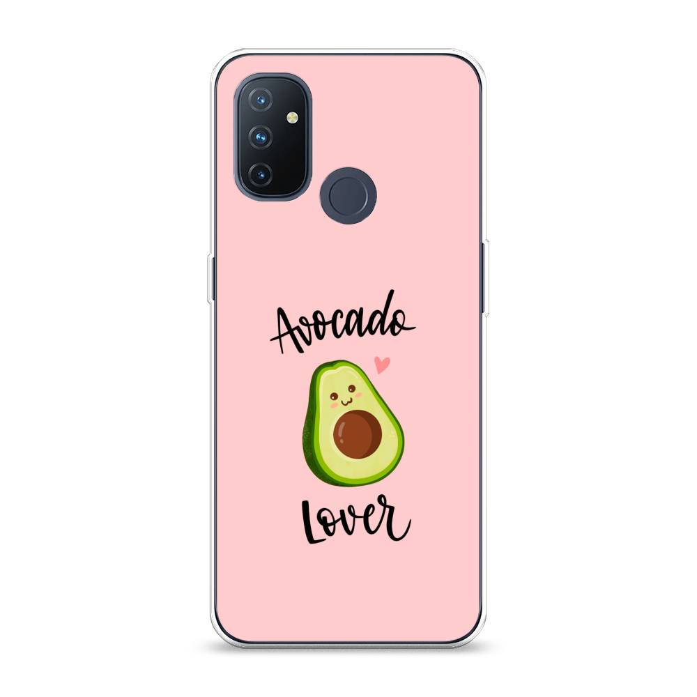 

Чехол на OnePlus Nord N100 "Avocado lover", Розовый;зеленый, 152450-6