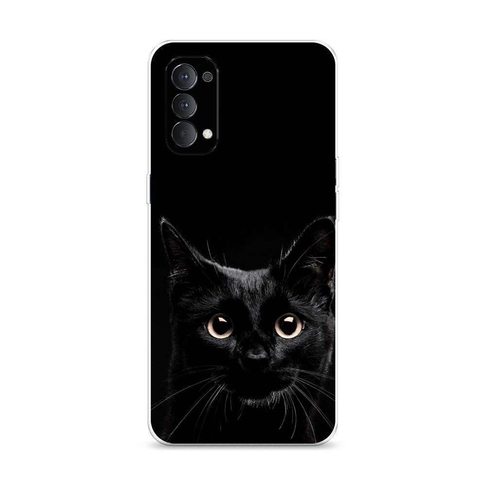 

Чехол Awog на Oppo Reno 4 4G "Добрый кот", Разноцветный, 259450-1