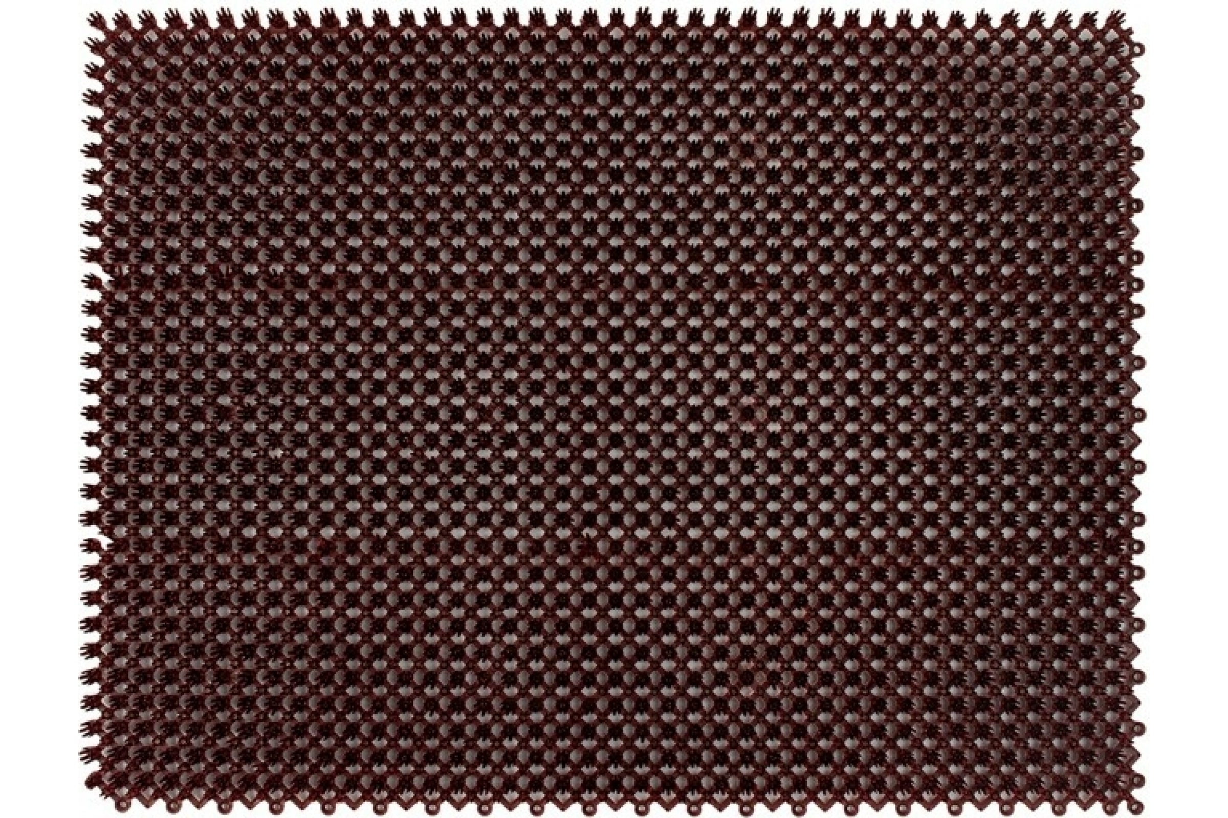 ComeForte Щетинистое покрытие модульная 42x56 см из 12-ти сегментов коричневый СС000664