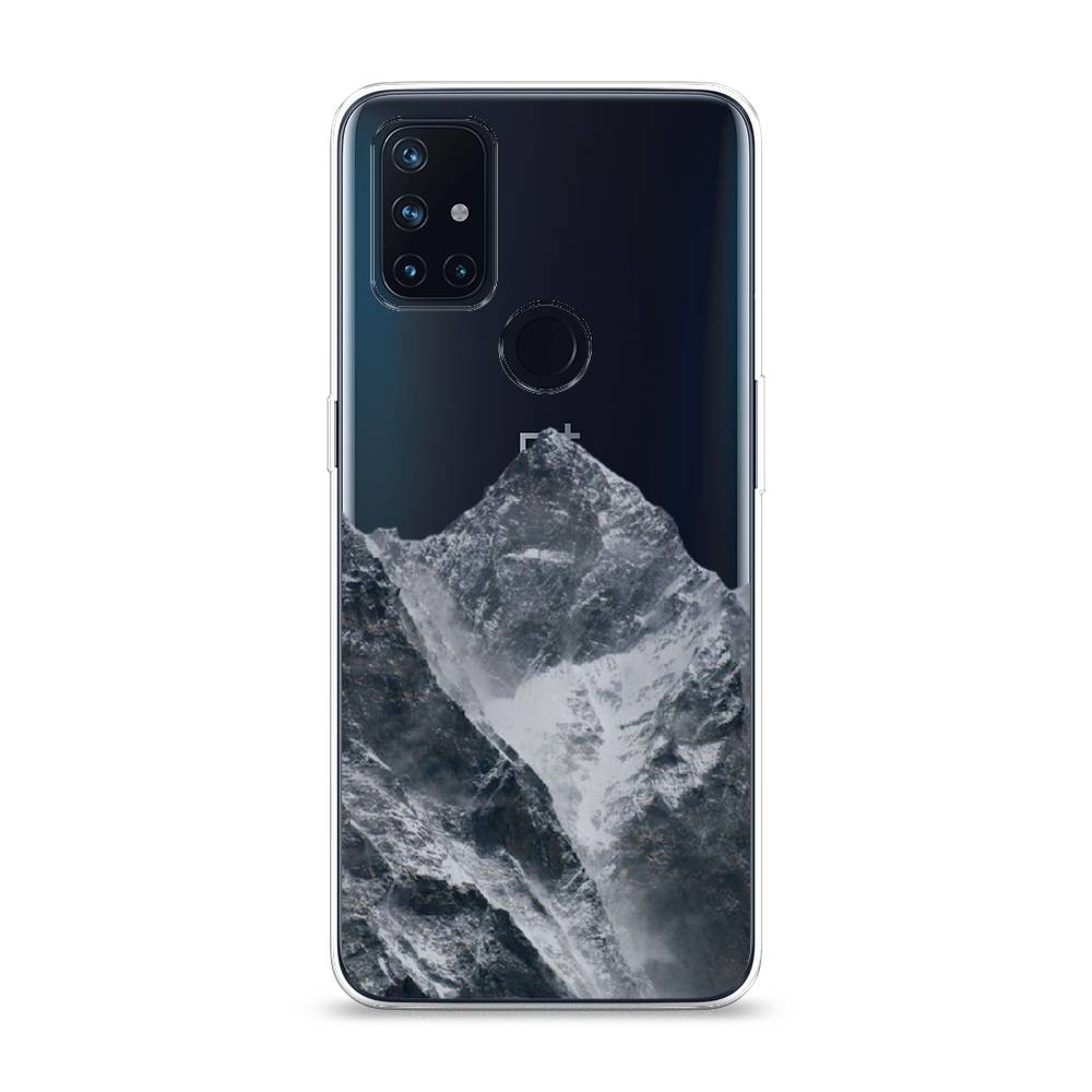 

Чехол на OnePlus Nord N10 "Горы арт 4", Серый;бежевый, 152350-2