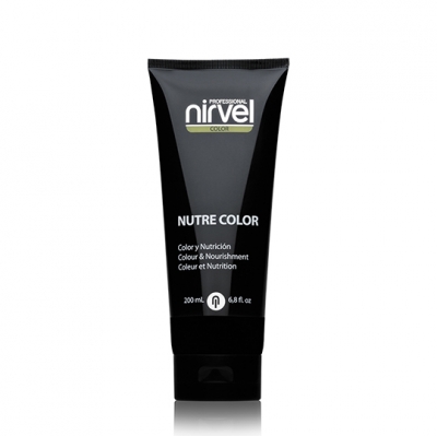 Красящая гель-маска Nirvel, BLACK - цвет Черный, 200 мл