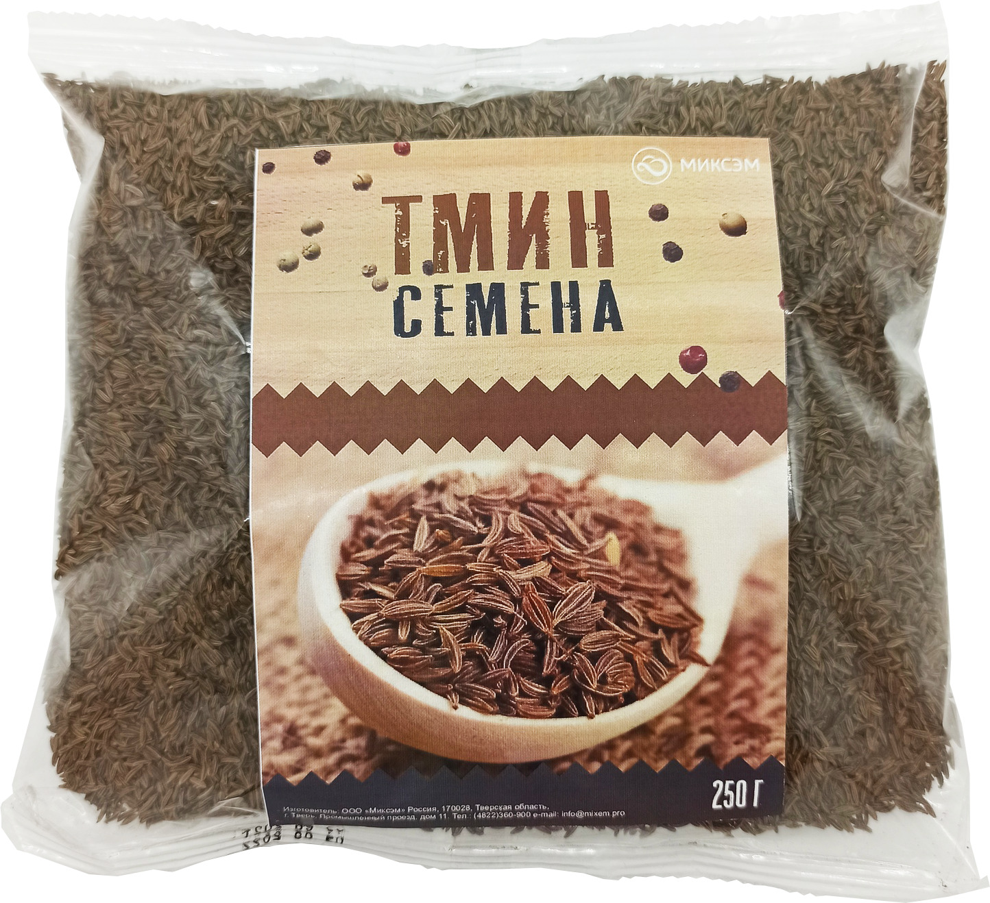 

Миксэм Тмин семена, 250 г, тмин