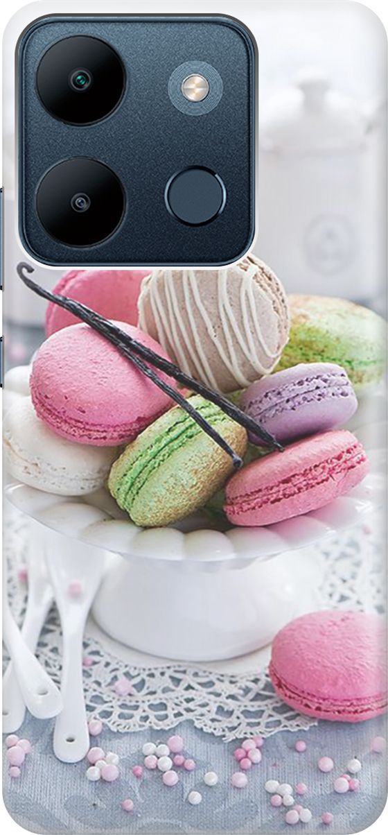 

Чехол на Infinix Smart 7/Tecno Spark Go 2023/Pop 7/Pop 7 Pro "Из Парижа", Белый;зеленый, 158834