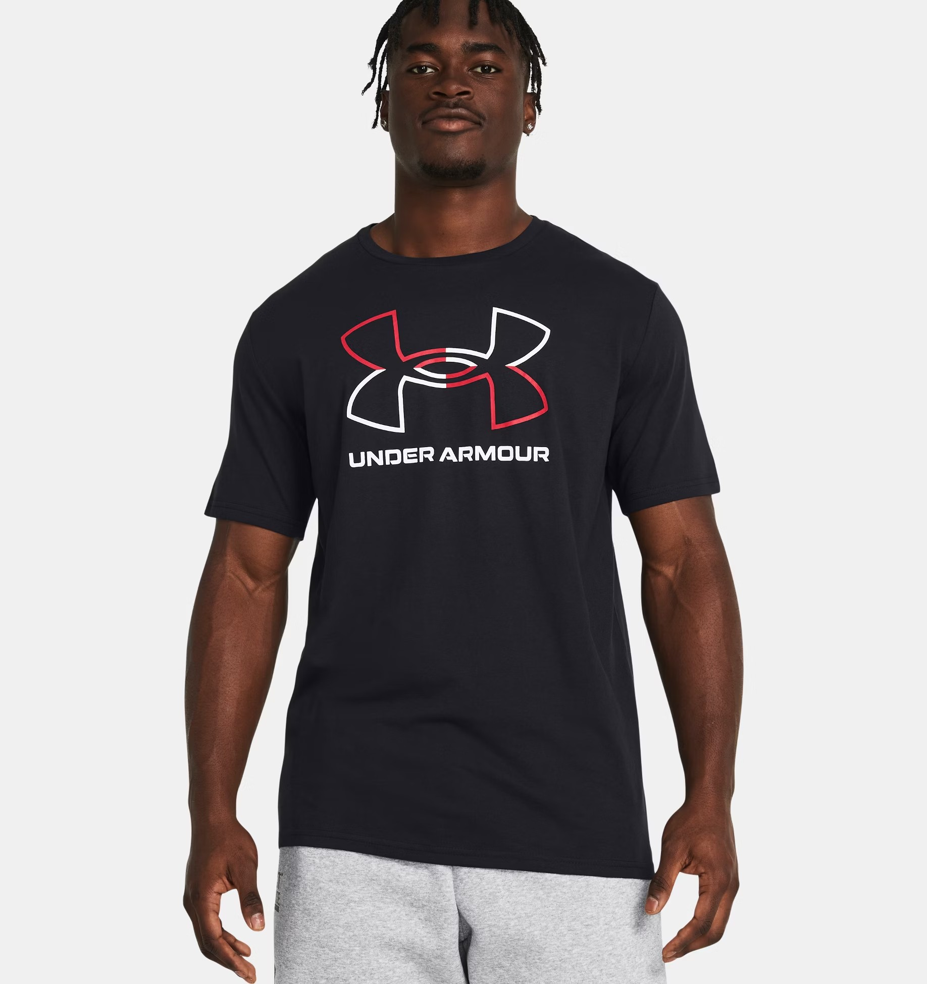 

Футболка мужская Under Armour 1382915 черная 3XL, 1382915