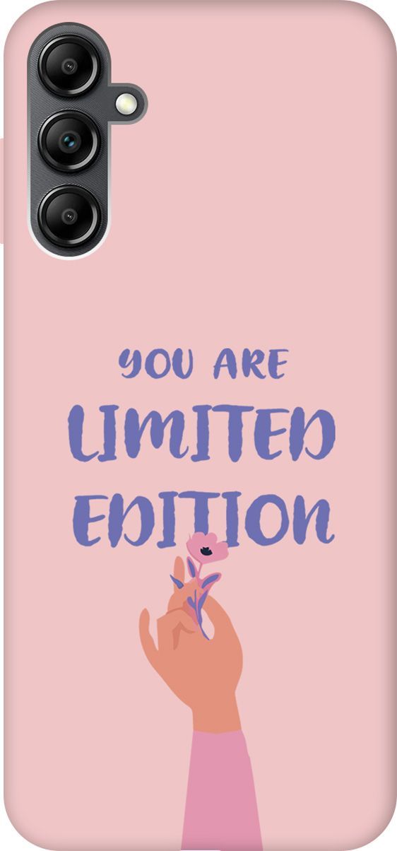 

Чехол на Samsung Galaxy A14 "Limited Edition" розовый, Розовый;фиолетовый, 158829
